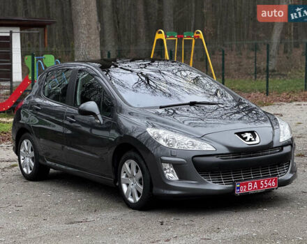Серый Пежо 308, объемом двигателя 1.6 л и пробегом 96 тыс. км за 6700 $, фото 14 на Automoto.ua