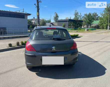 Сірий Пежо 308, об'ємом двигуна 1.6 л та пробігом 217 тис. км за 6000 $, фото 2 на Automoto.ua