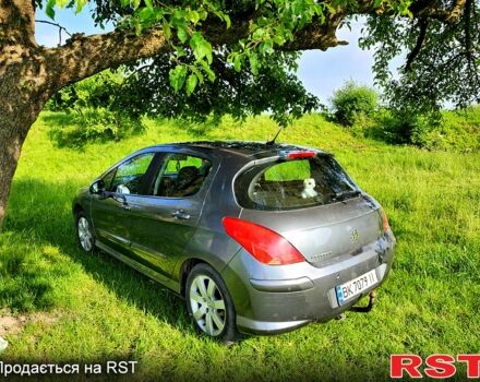 Серый Пежо 308, объемом двигателя 1.6 л и пробегом 345 тыс. км за 5900 $, фото 8 на Automoto.ua