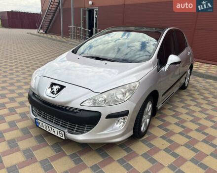 Сірий Пежо 308, об'ємом двигуна 1.6 л та пробігом 190 тис. км за 4599 $, фото 2 на Automoto.ua