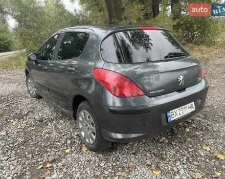 Серый Пежо 308, объемом двигателя 1.6 л и пробегом 188 тыс. км за 4300 $, фото 4 на Automoto.ua