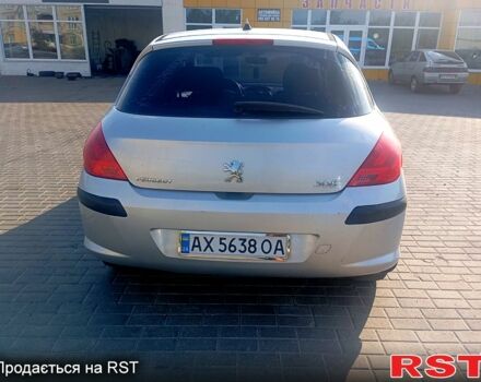Серый Пежо 308, объемом двигателя 1.6 л и пробегом 212 тыс. км за 4399 $, фото 4 на Automoto.ua