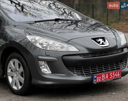Серый Пежо 308, объемом двигателя 1.6 л и пробегом 96 тыс. км за 6700 $, фото 16 на Automoto.ua