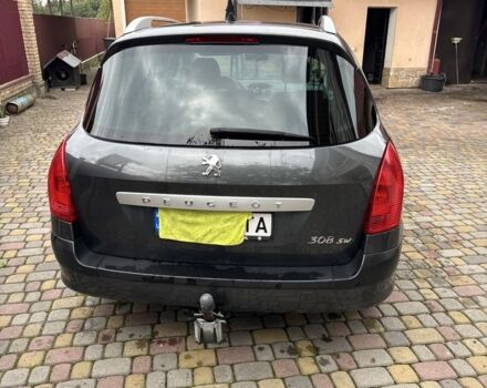 Сірий Пежо 308, об'ємом двигуна 1.6 л та пробігом 210 тис. км за 5500 $, фото 8 на Automoto.ua