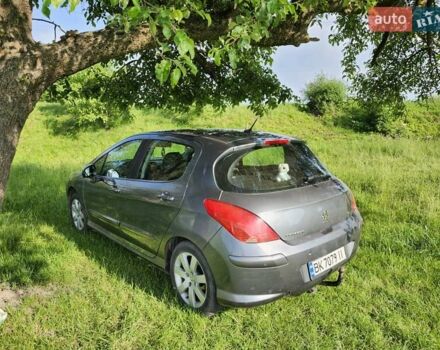 Сірий Пежо 308, об'ємом двигуна 1.6 л та пробігом 345 тис. км за 5900 $, фото 4 на Automoto.ua