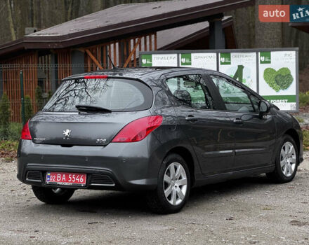 Серый Пежо 308, объемом двигателя 1.6 л и пробегом 96 тыс. км за 6700 $, фото 21 на Automoto.ua