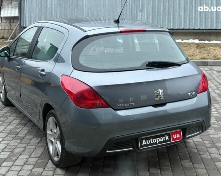 Сірий Пежо 308, об'ємом двигуна 1.6 л та пробігом 270 тис. км за 6190 $, фото 10 на Automoto.ua