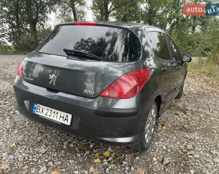 Серый Пежо 308, объемом двигателя 1.6 л и пробегом 188 тыс. км за 4300 $, фото 3 на Automoto.ua