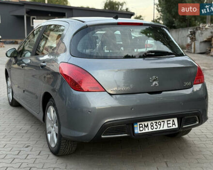 Серый Пежо 308, объемом двигателя 1.6 л и пробегом 165 тыс. км за 6200 $, фото 9 на Automoto.ua