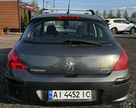 Серый Пежо 308, объемом двигателя 1.6 л и пробегом 183 тыс. км за 4200 $, фото 6 на Automoto.ua