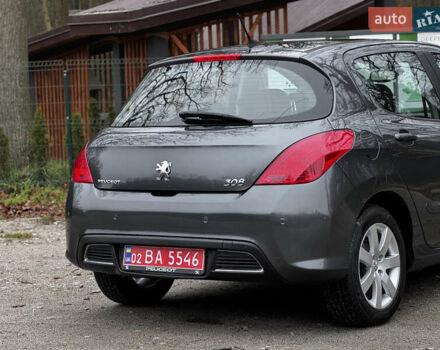 Серый Пежо 308, объемом двигателя 1.6 л и пробегом 96 тыс. км за 6700 $, фото 23 на Automoto.ua