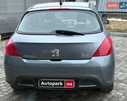 Серый Пежо 308, объемом двигателя 1.6 л и пробегом 270 тыс. км за 6190 $, фото 9 на Automoto.ua
