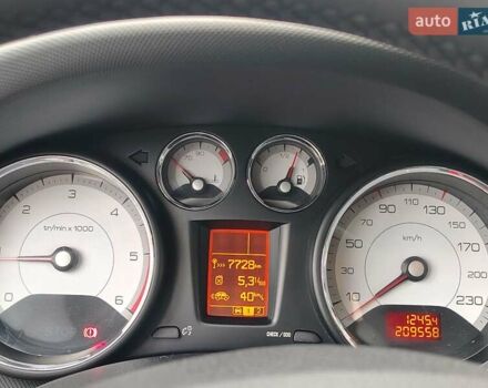 Серый Пежо 308, объемом двигателя 1.56 л и пробегом 209 тыс. км за 6000 $, фото 34 на Automoto.ua