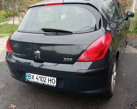 Серый Пежо 308, объемом двигателя 1.6 л и пробегом 228 тыс. км за 5100 $, фото 5 на Automoto.ua
