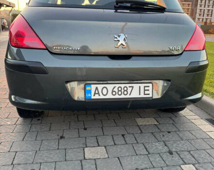 Сірий Пежо 308, об'ємом двигуна 1.4 л та пробігом 250 тис. км за 5200 $, фото 3 на Automoto.ua