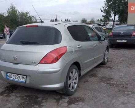 Серый Пежо 308, объемом двигателя 1.6 л и пробегом 238 тыс. км за 4000 $, фото 4 на Automoto.ua