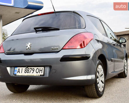 Серый Пежо 308, объемом двигателя 1.56 л и пробегом 216 тыс. км за 4600 $, фото 27 на Automoto.ua