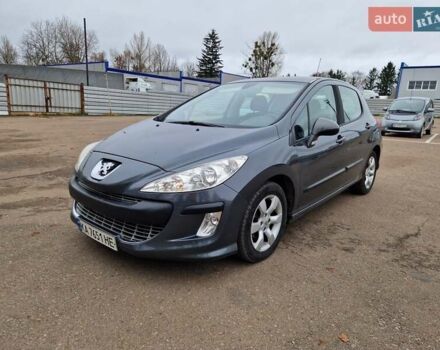 Сірий Пежо 308, об'ємом двигуна 1.56 л та пробігом 197 тис. км за 5600 $, фото 1 на Automoto.ua