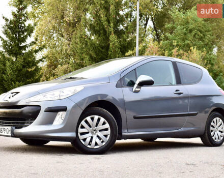 Серый Пежо 308, объемом двигателя 1.56 л и пробегом 216 тыс. км за 4600 $, фото 31 на Automoto.ua