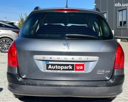 Сірий Пежо 308, об'ємом двигуна 1.6 л та пробігом 250 тис. км за 6490 $, фото 39 на Automoto.ua