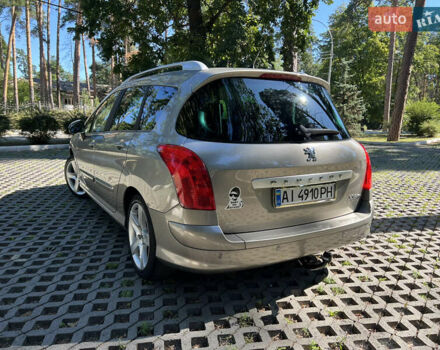 Серый Пежо 308, объемом двигателя 1.6 л и пробегом 174 тыс. км за 6999 $, фото 5 на Automoto.ua