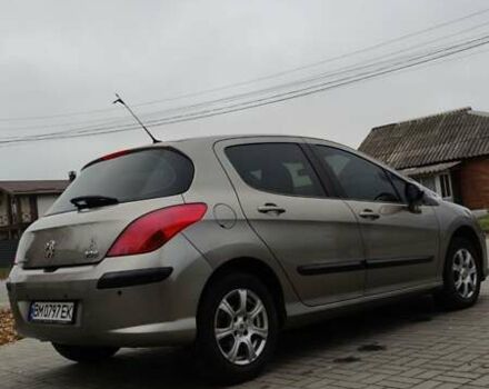 Серый Пежо 308, объемом двигателя 1.4 л и пробегом 175 тыс. км за 6700 $, фото 5 на Automoto.ua