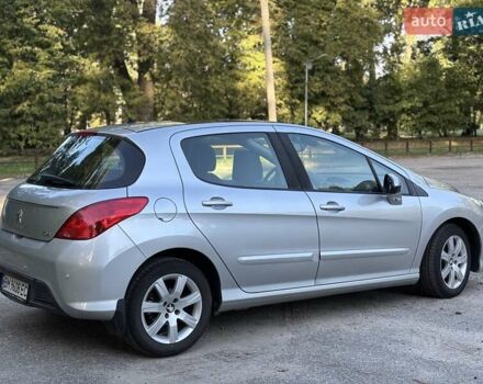 Серый Пежо 308, объемом двигателя 1.6 л и пробегом 47 тыс. км за 8199 $, фото 1 на Automoto.ua