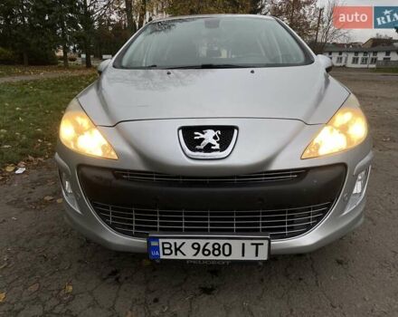 Сірий Пежо 308, об'ємом двигуна 1.6 л та пробігом 189 тис. км за 6400 $, фото 12 на Automoto.ua