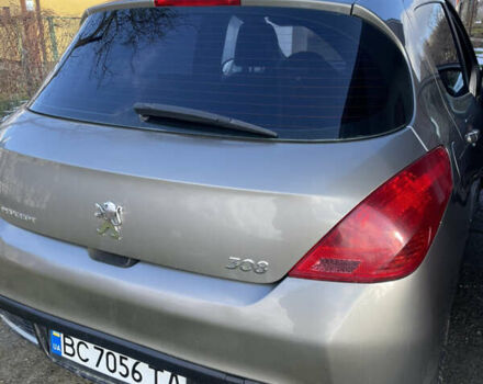 Серый Пежо 308, объемом двигателя 1.6 л и пробегом 98 тыс. км за 6700 $, фото 2 на Automoto.ua