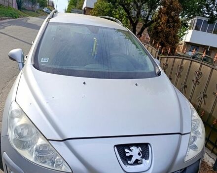 Серый Пежо 308, объемом двигателя 1.6 л и пробегом 275 тыс. км за 5100 $, фото 2 на Automoto.ua