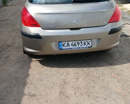Сірий Пежо 308, об'ємом двигуна 1.6 л та пробігом 86 тис. км за 7400 $, фото 1 на Automoto.ua