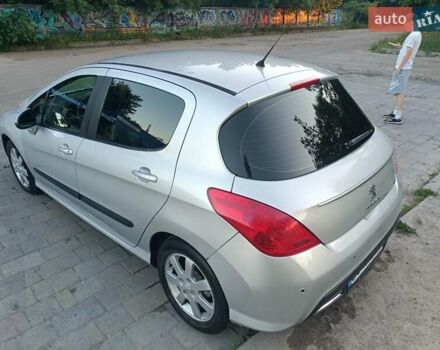 Сірий Пежо 308, об'ємом двигуна 1.6 л та пробігом 197 тис. км за 5500 $, фото 6 на Automoto.ua