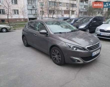 Серый Пежо 308, объемом двигателя 1.56 л и пробегом 190 тыс. км за 10300 $, фото 5 на Automoto.ua