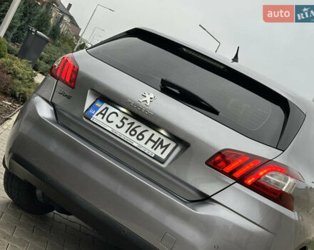 Сірий Пежо 308, об'ємом двигуна 1.6 л та пробігом 120 тис. км за 9700 $, фото 24 на Automoto.ua