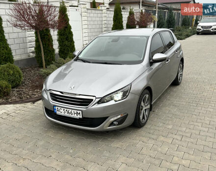 Сірий Пежо 308, об'ємом двигуна 1.6 л та пробігом 120 тис. км за 9700 $, фото 1 на Automoto.ua