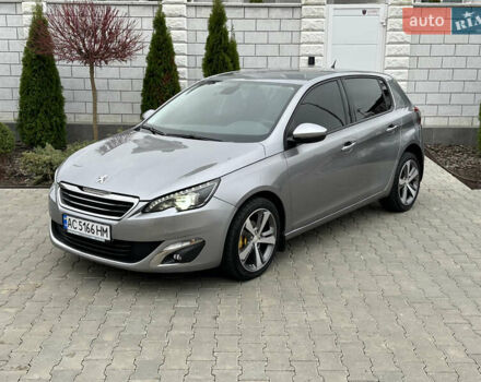 Сірий Пежо 308, об'ємом двигуна 1.6 л та пробігом 120 тис. км за 9700 $, фото 8 на Automoto.ua