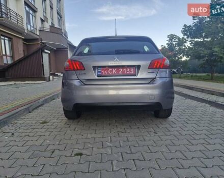 Сірий Пежо 308, об'ємом двигуна 2 л та пробігом 156 тис. км за 12800 $, фото 1 на Automoto.ua