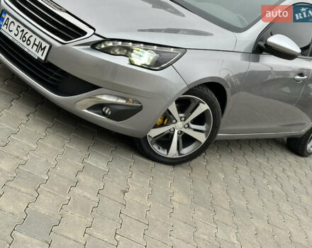 Сірий Пежо 308, об'ємом двигуна 1.6 л та пробігом 120 тис. км за 9700 $, фото 9 на Automoto.ua
