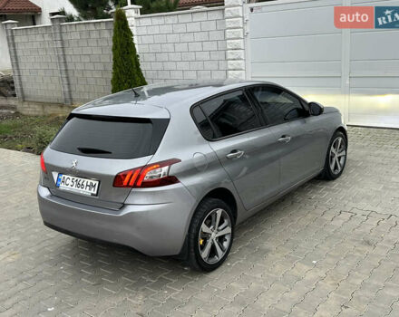 Сірий Пежо 308, об'ємом двигуна 1.6 л та пробігом 120 тис. км за 9700 $, фото 40 на Automoto.ua