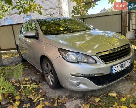 Сірий Пежо 308, об'ємом двигуна 1.56 л та пробігом 364 тис. км за 6500 $, фото 1 на Automoto.ua