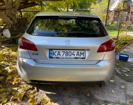 Серый Пежо 308, объемом двигателя 1.6 л и пробегом 364 тыс. км за 7030 $, фото 3 на Automoto.ua