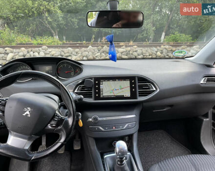 Серый Пежо 308, объемом двигателя 1.56 л и пробегом 218 тыс. км за 9700 $, фото 11 на Automoto.ua