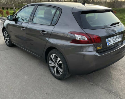 Серый Пежо 308, объемом двигателя 1.56 л и пробегом 218 тыс. км за 9700 $, фото 6 на Automoto.ua