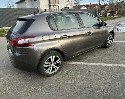 Серый Пежо 308, объемом двигателя 1.56 л и пробегом 218 тыс. км за 9700 $, фото 4 на Automoto.ua