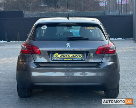 Сірий Пежо 308, об'ємом двигуна 1.6 л та пробігом 237 тис. км за 10990 $, фото 4 на Automoto.ua