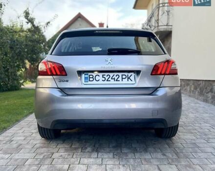 Серый Пежо 308, объемом двигателя 1.56 л и пробегом 202 тыс. км за 12500 $, фото 5 на Automoto.ua