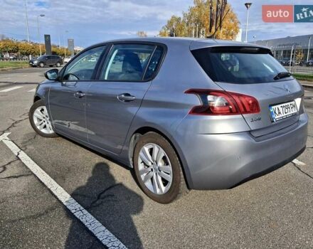 Серый Пежо 308, объемом двигателя 1.5 л и пробегом 84 тыс. км за 15400 $, фото 8 на Automoto.ua