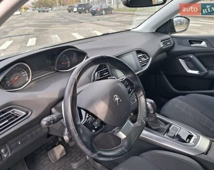 Серый Пежо 308, объемом двигателя 1.5 л и пробегом 84 тыс. км за 15400 $, фото 18 на Automoto.ua