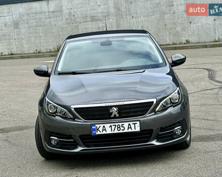 Серый Пежо 308, объемом двигателя 1.5 л и пробегом 111 тыс. км за 15699 $, фото 1 на Automoto.ua