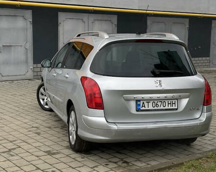 Серый Пежо 308, объемом двигателя 1.6 л и пробегом 285 тыс. км за 4400 $, фото 10 на Automoto.ua